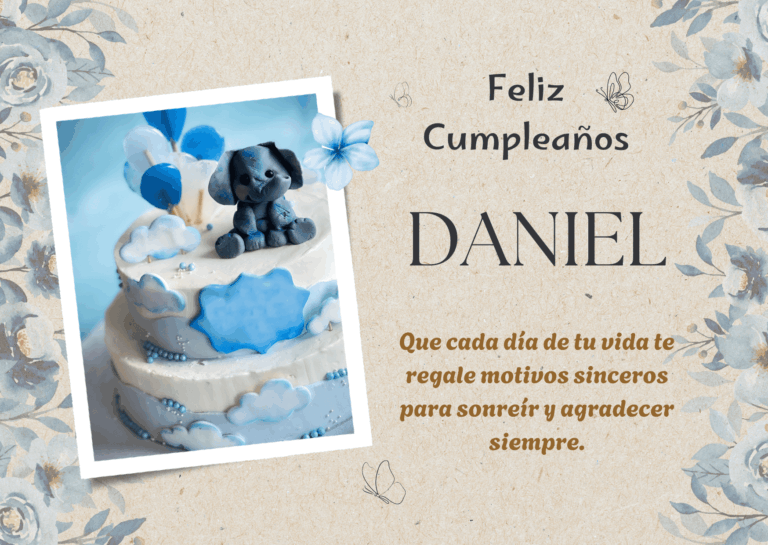 Felicidades Daniel