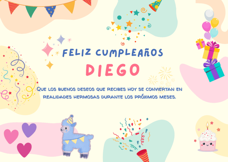 Felicidades Diego
