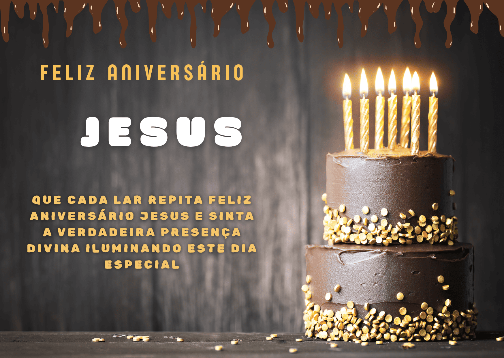 Parabéns Jesus