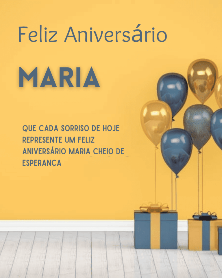 Parabéns Maria