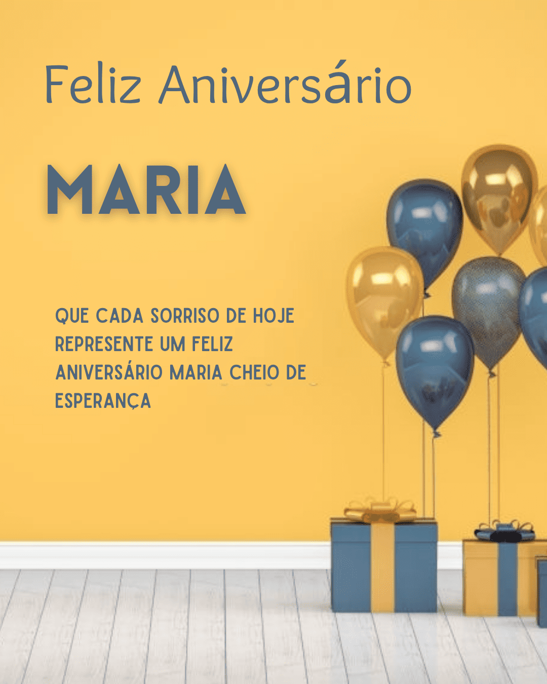 Parabéns Maria