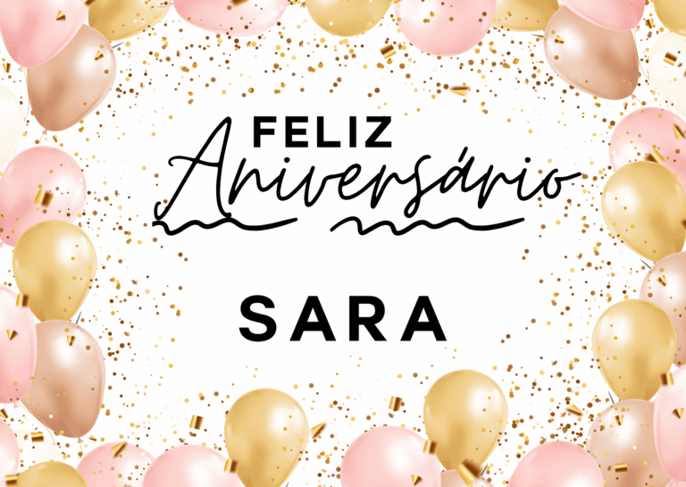 Parabéns Sara