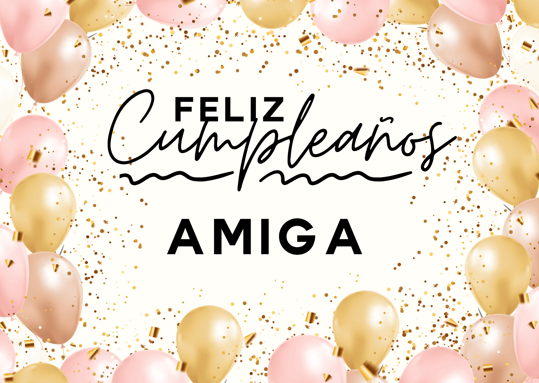 Felicidades Amiga