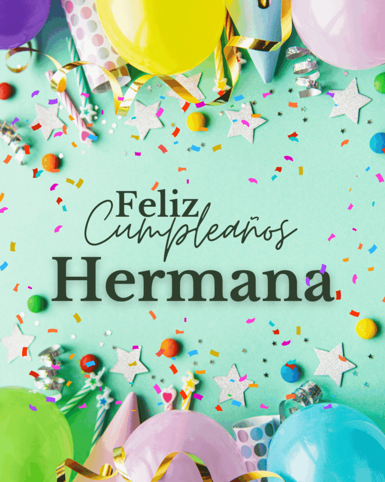 Felicidades Hermana