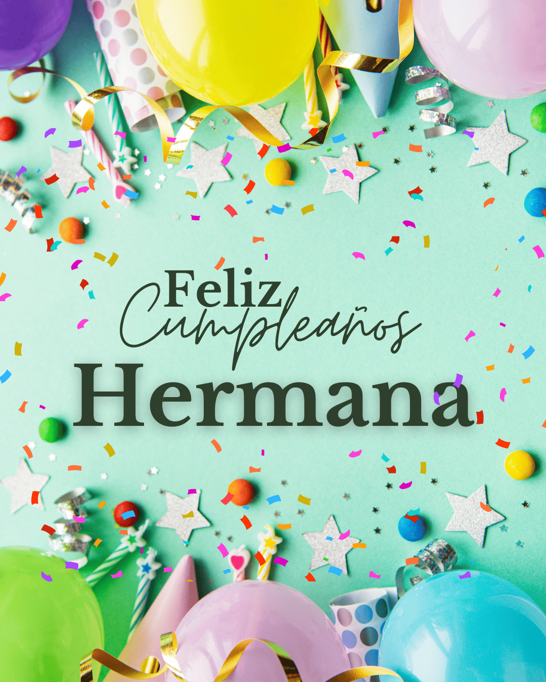Felicidades Hermana