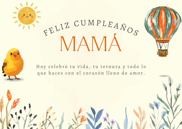 Felicidades Mamá