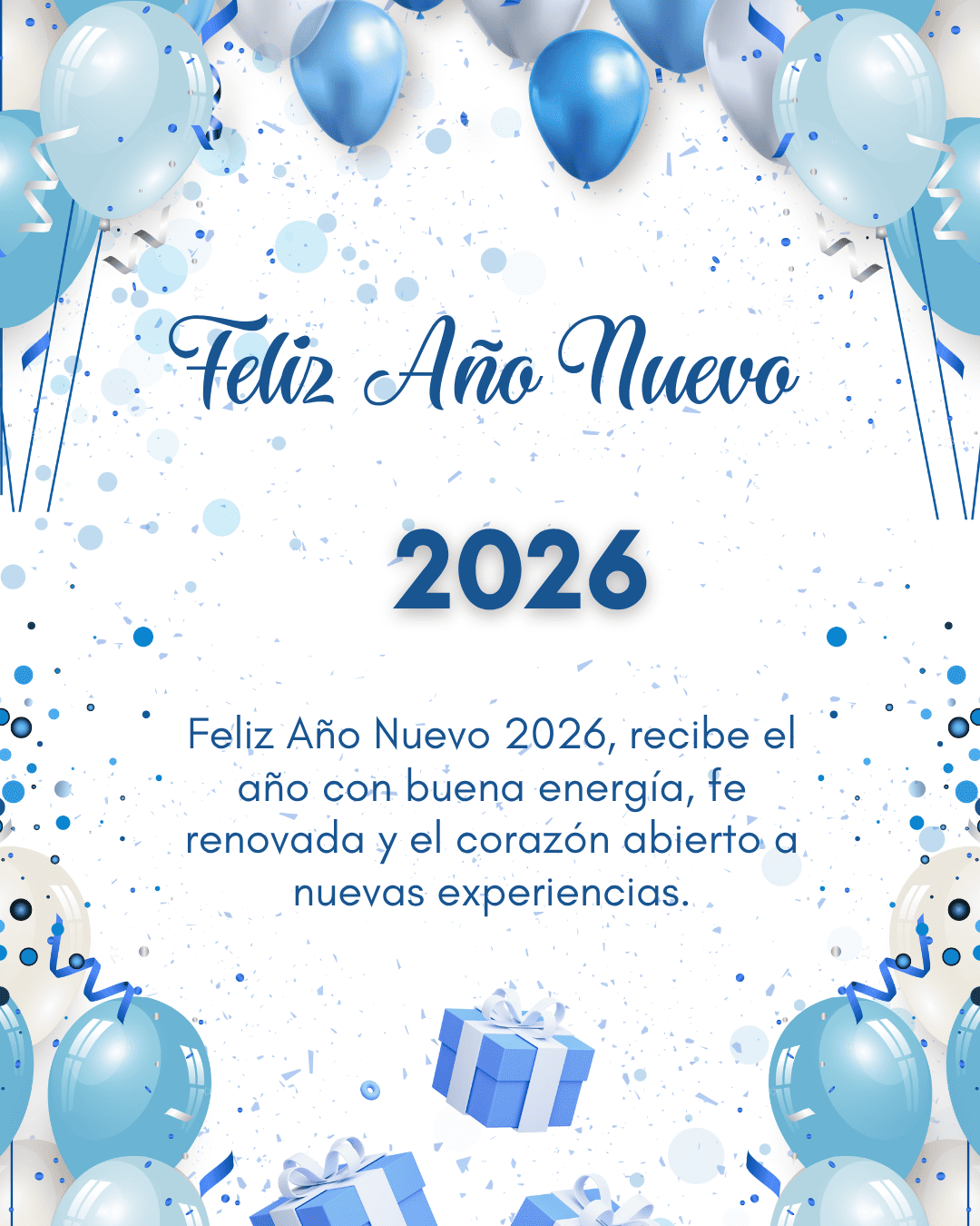 Feliz Año Nuevo 2026
