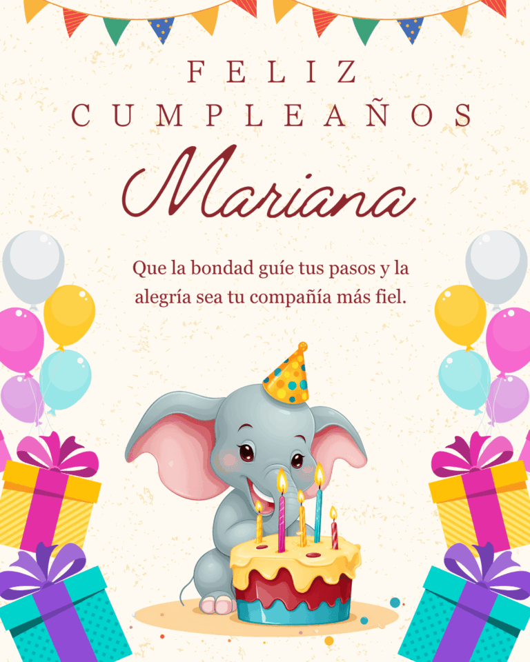 Felicidades Mariana