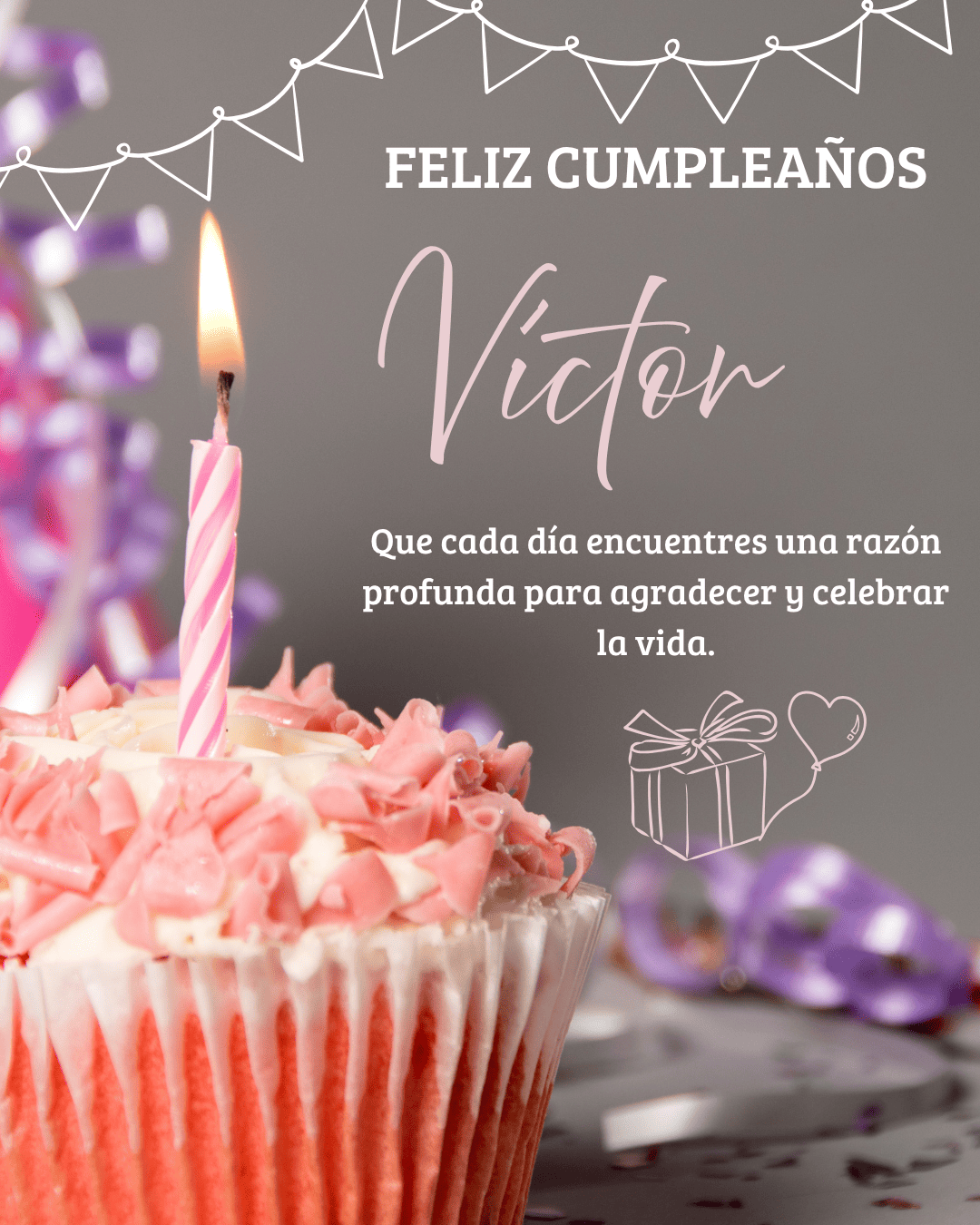 Felicidades Víctor