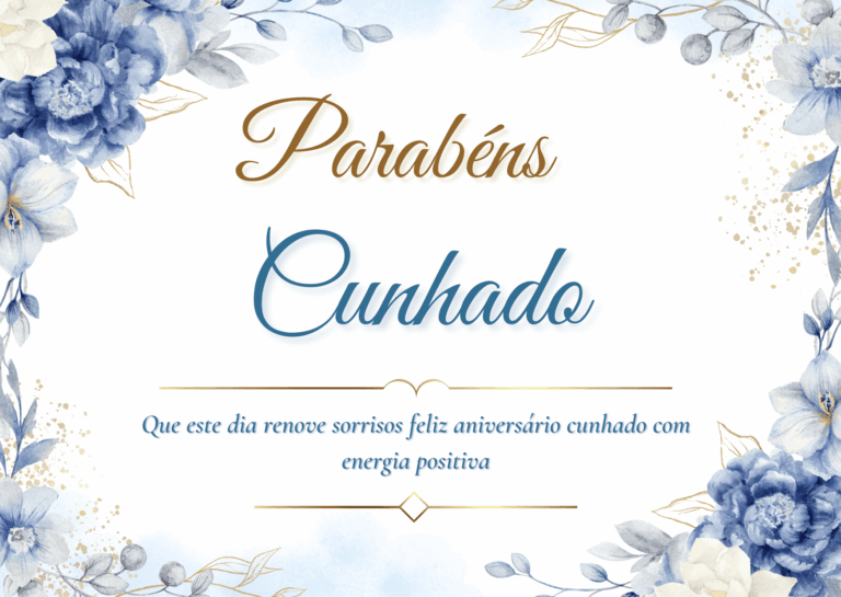 Parabéns Cunhado