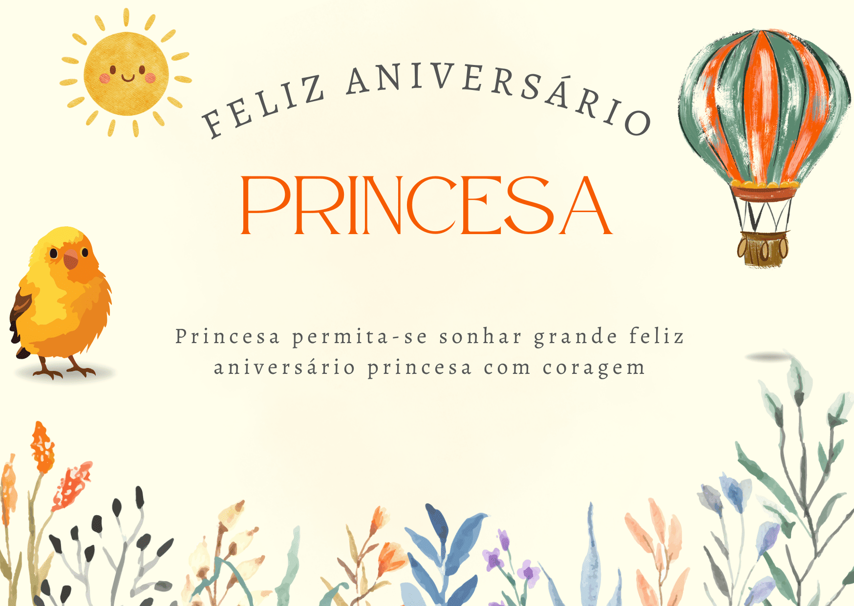 Parabéns Princesa