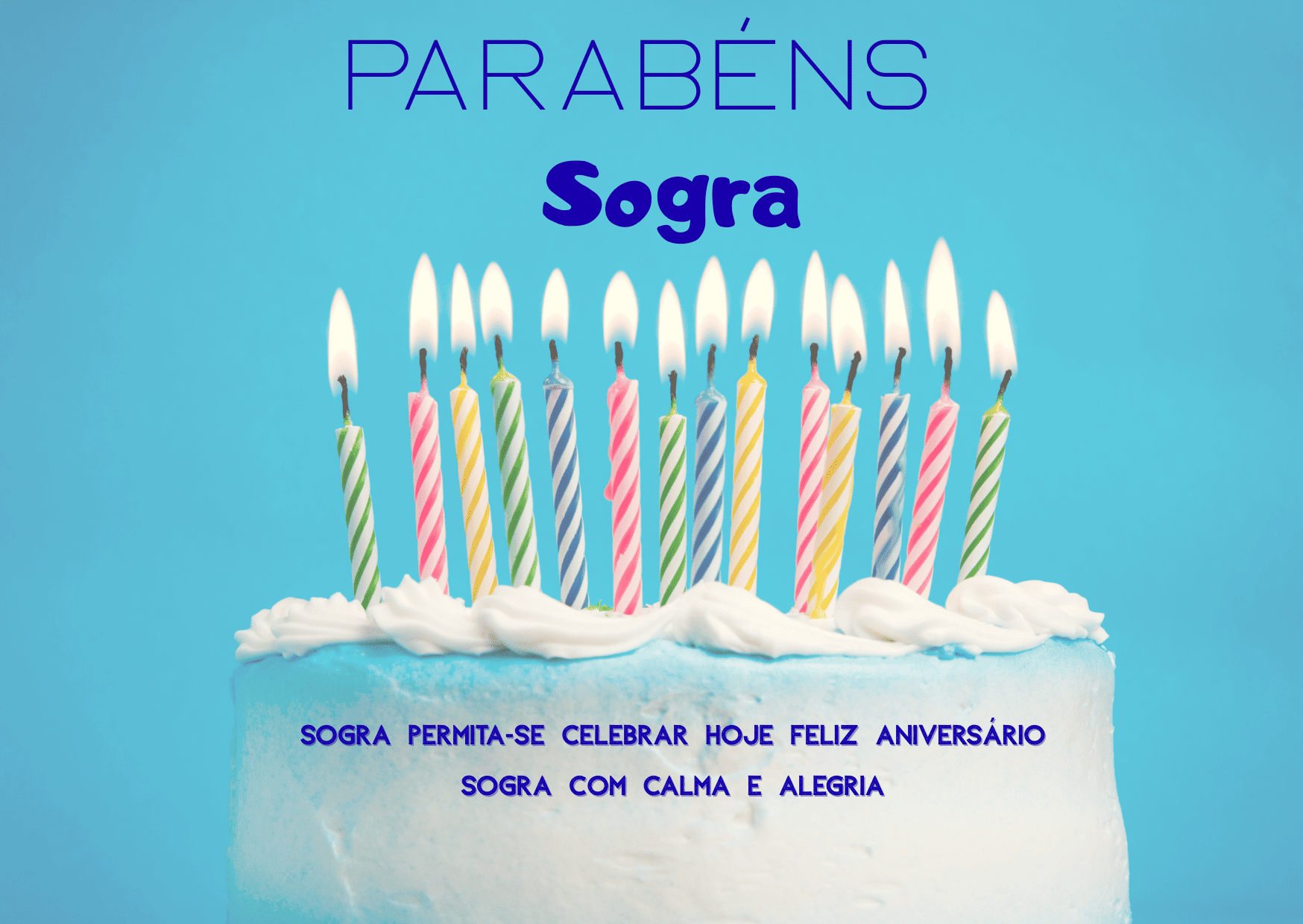 Parabéns Sogra