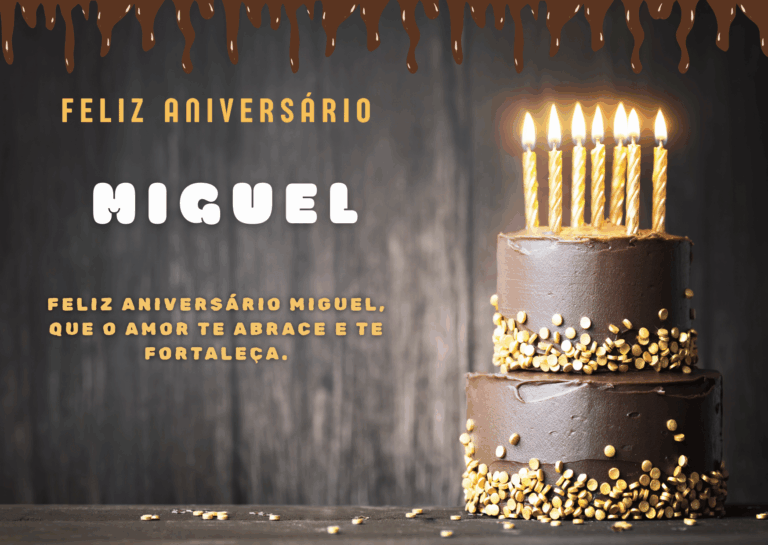 Parabéns Miguel