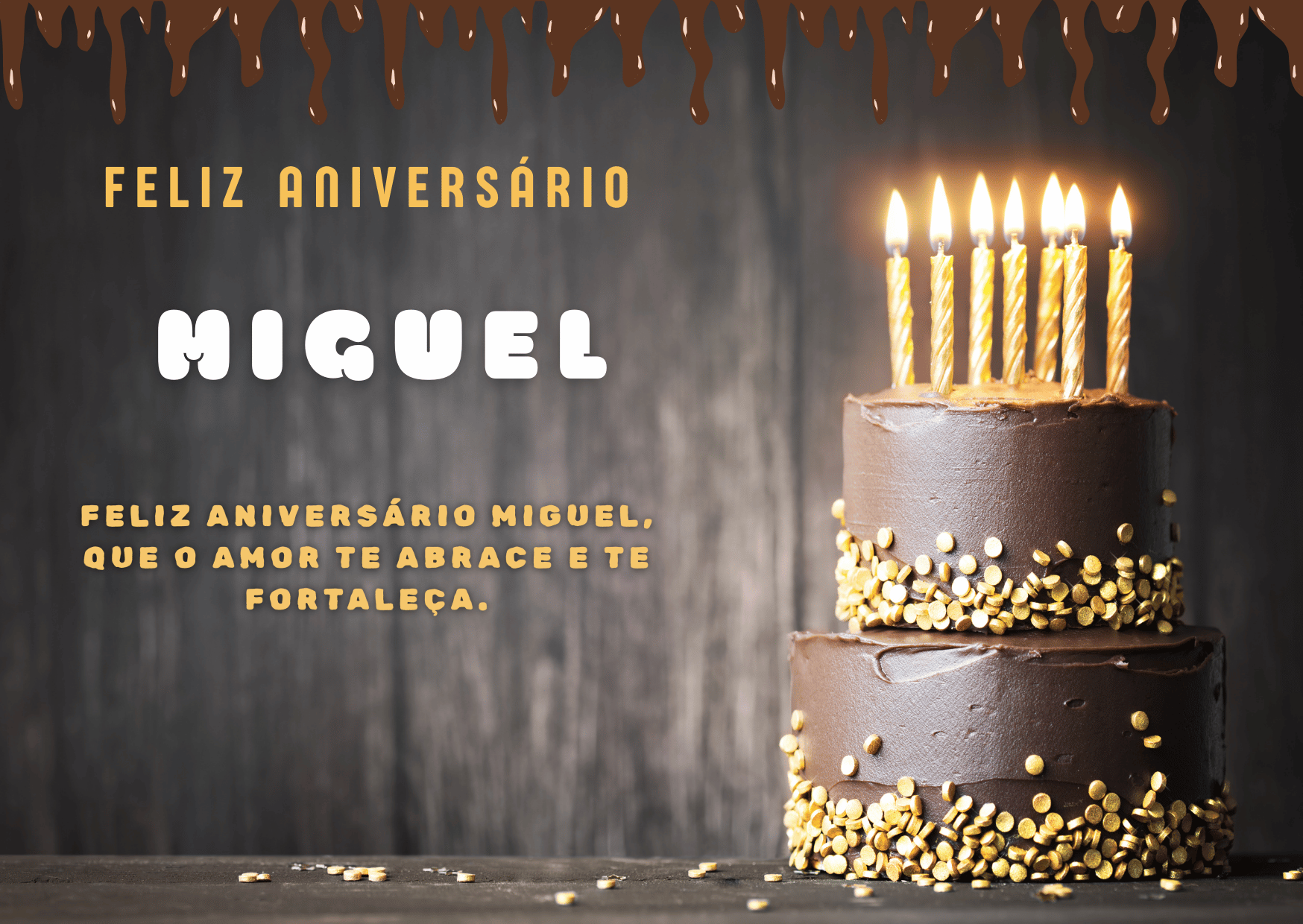 Parabéns Miguel