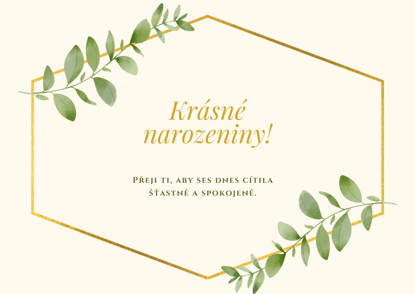 Přání k narozeninám ženy