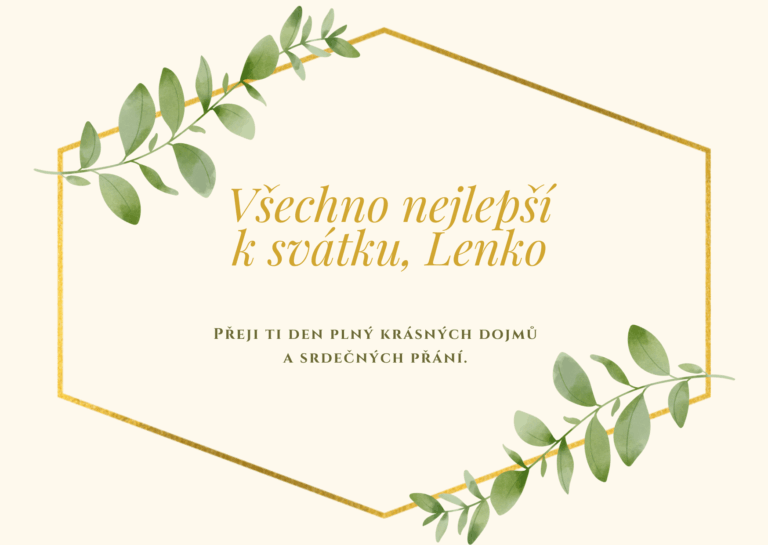 Přání k svátku Lenka