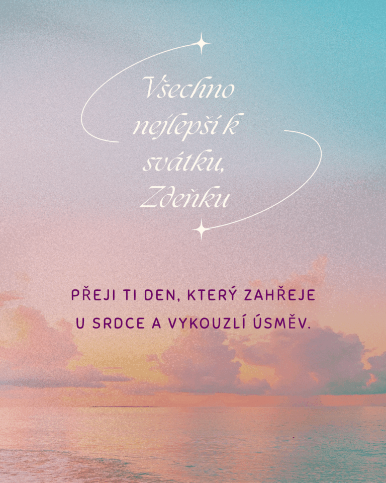 Přání k svátku Zdeněk