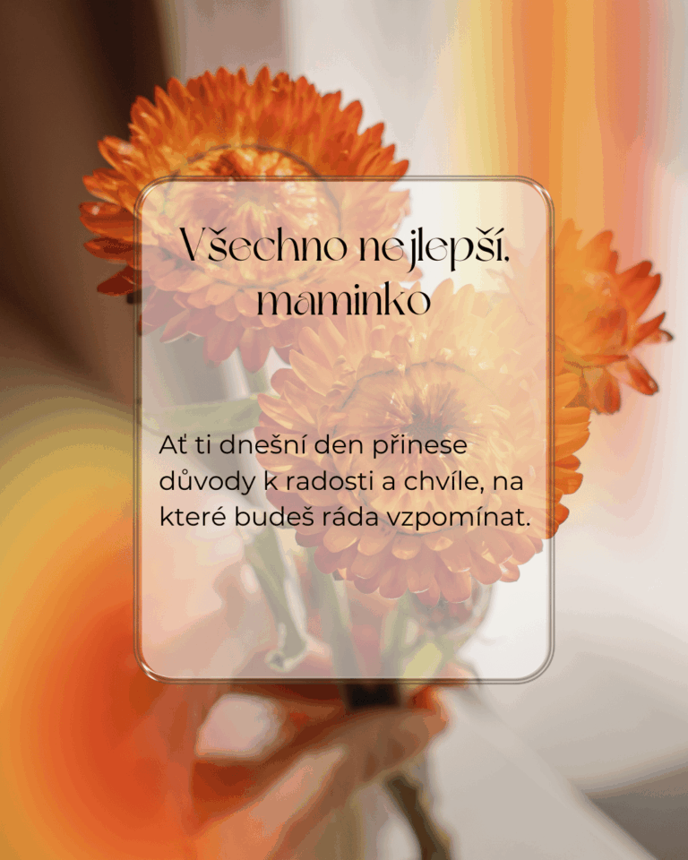 Přání pro maminku