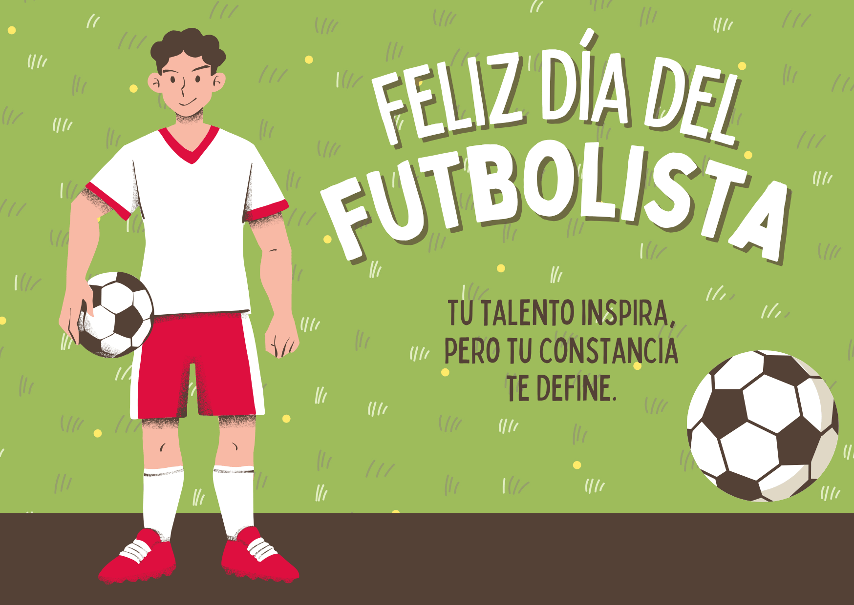Feliz Día del Futbolista